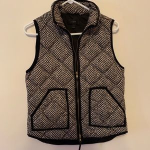 J crew herringbone print size small